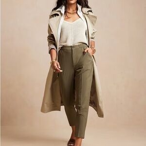 Banana Republic Olive Ankle Pants
